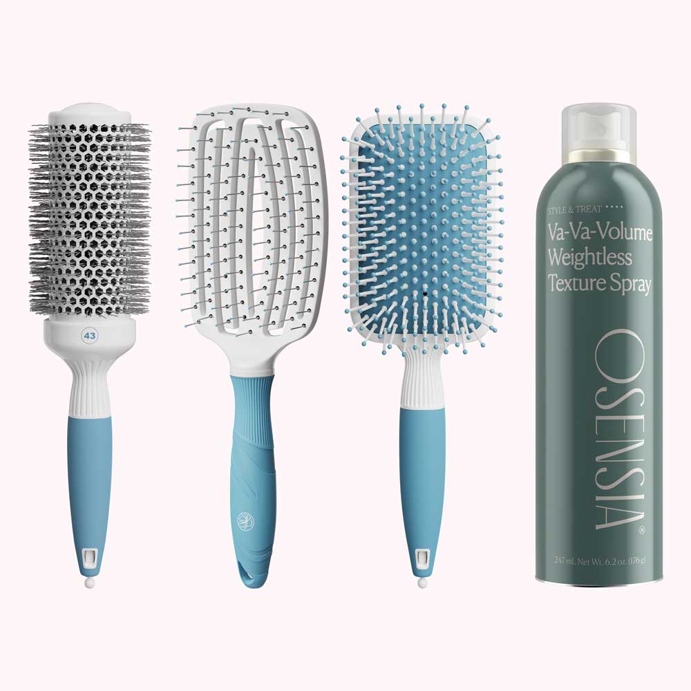 Mineral Infused Detangling Nylon Brush – Osensia